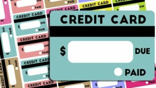 Free Credit Card Bill Reminder Stickers - Printable & Cut File