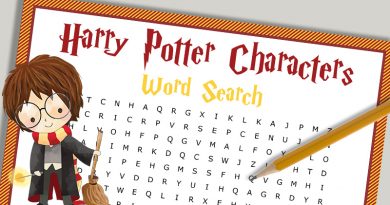 Free printable Harry Potter Characters word search puzzle + solution sheet. Use it as a Harry Potter party activity, party favor or for your own enjoyment. Also get the HP maze and crossword puzzles. #freeprintable #harrypotter #wordsearch #party #puzzle #homeschool #lovelyplanner
