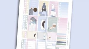 Free Printable Cute Christmas Planner Stickers - Weekly Kit - Lovely ...