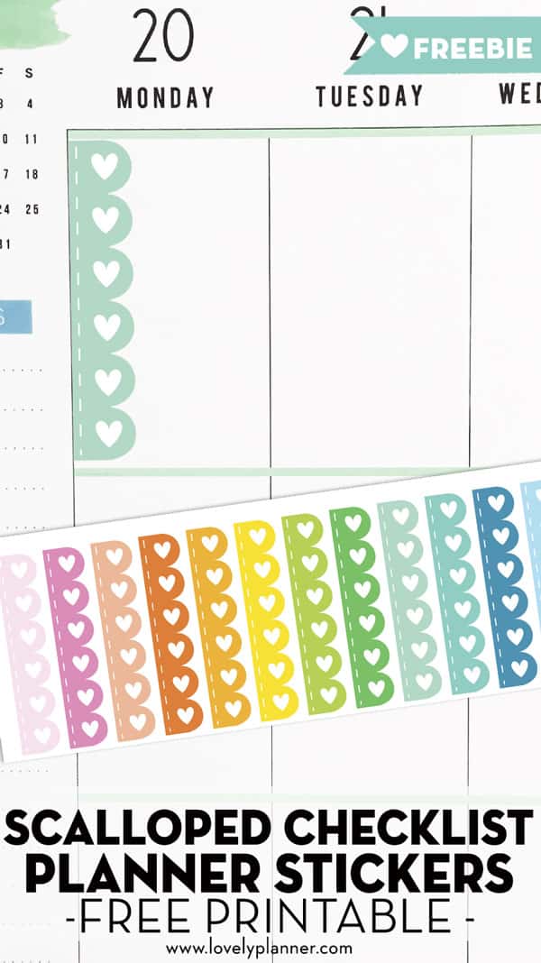 60+ Free Printable Functional Stickers for your Planner or Bullet Journal -  Lovely Planner