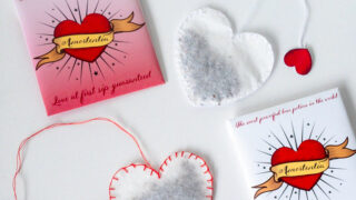 Free Printable Amortentia Tea Bag Harry Potter DIY Valentine's Day #harrypotter #DIY #valentinesday #gift #tea #lovelyplanner