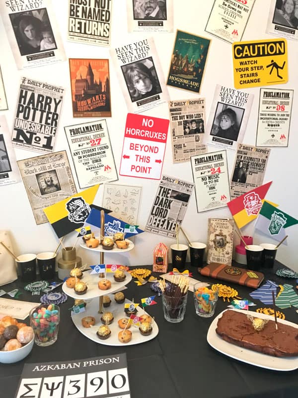 Harry Potter Birthday Party Free Printables — Krafty Planner