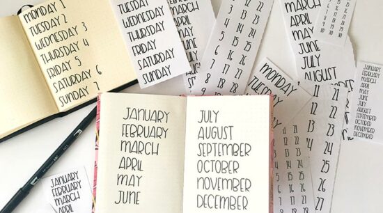 Free Printable Dot Grid Paper for Bullet Journal - Lovely Planner