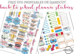 18 Free Back-To-School Planner Stickers - Lovely Planner