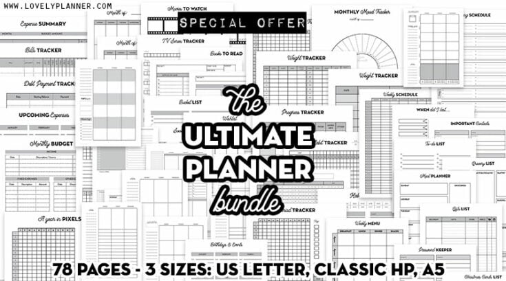 Free Printable Lined Vertical Weekly Layout For Happy Planner & other ...