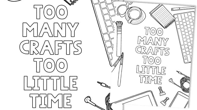 Download Free Printable Fun Coloring Page Crafty Quote Lovely Planner