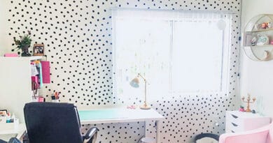 DIY dots accent wall decals free svg