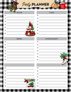 Free Printable Christmas Planner Pack - 26 PAGES - Lovely Planner