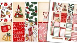 19 Free Printable Christmas Planner Stickers - Lovely Planner