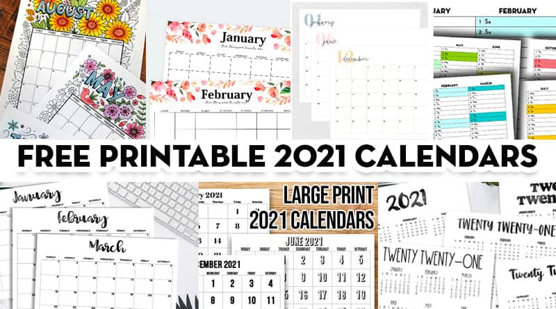 Featured image of post Free Cute Printable January 2021 Calendar / 3,000+ vectors, stock photos & psd files.