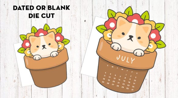 60+ Free Printable Planner Dividers/Die-Cuts to Decorate Your Planner ...