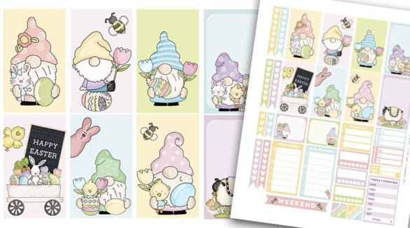 15 Free Cute Spring Planner Printables - Lovely Planner