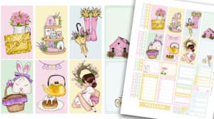 15 Free Cute Spring Planner Printables - Lovely Planner
