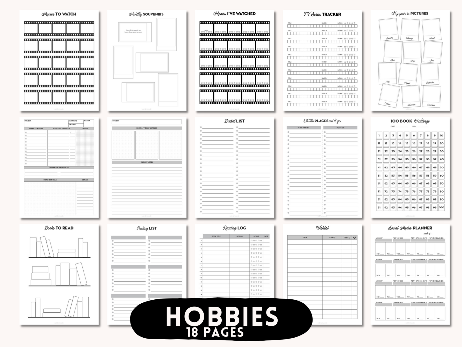 SALE - Ultimate Planner Bundle - Lovely Planner