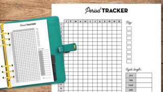 Free Printable Period Tracker
