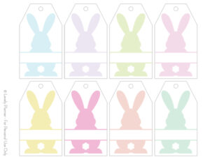 Free Printable Easter Gift Tags (Editable PDF + Canva Template ...