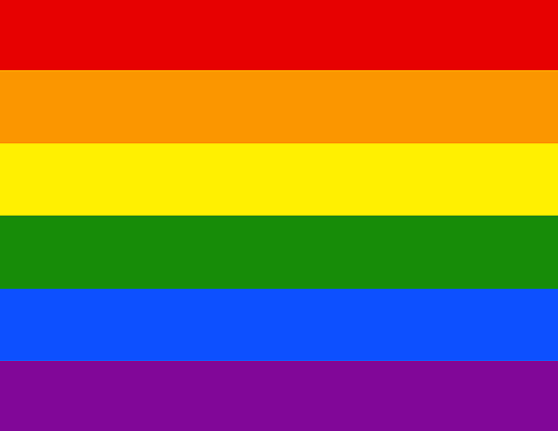 Free Printable Pride Flag Rainbow