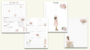 Free Printable Planner Pack for Spring / April - Lovely Planner