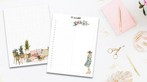 Free Printable Planner Pages for Summer - Lovely Planner