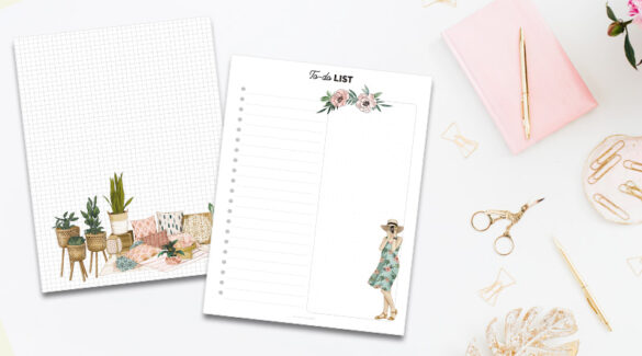 Free Printable Planner Pages for Summer - Lovely Planner