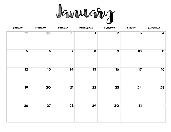 2025 Calendar Printable Free Template - Lovely Planner