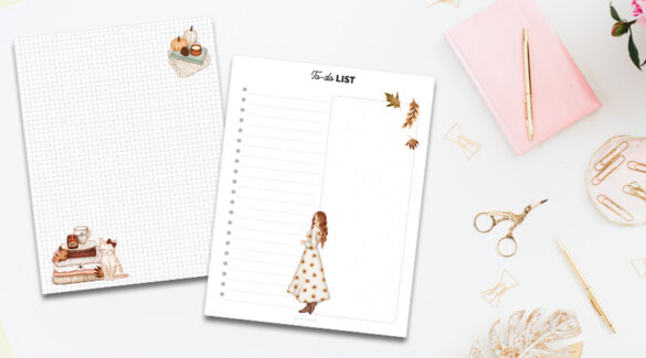 Free Printable Planner Pages for Fall & November - Lovely Planner