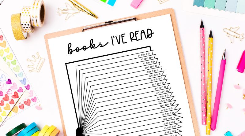 Books I&rsquo;ve Read Tracker Free Printable