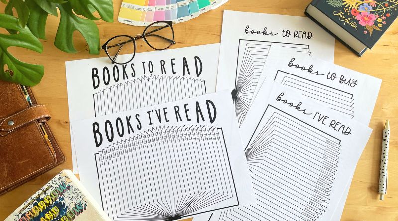 Book Tracker Bullet Journal Free Printable