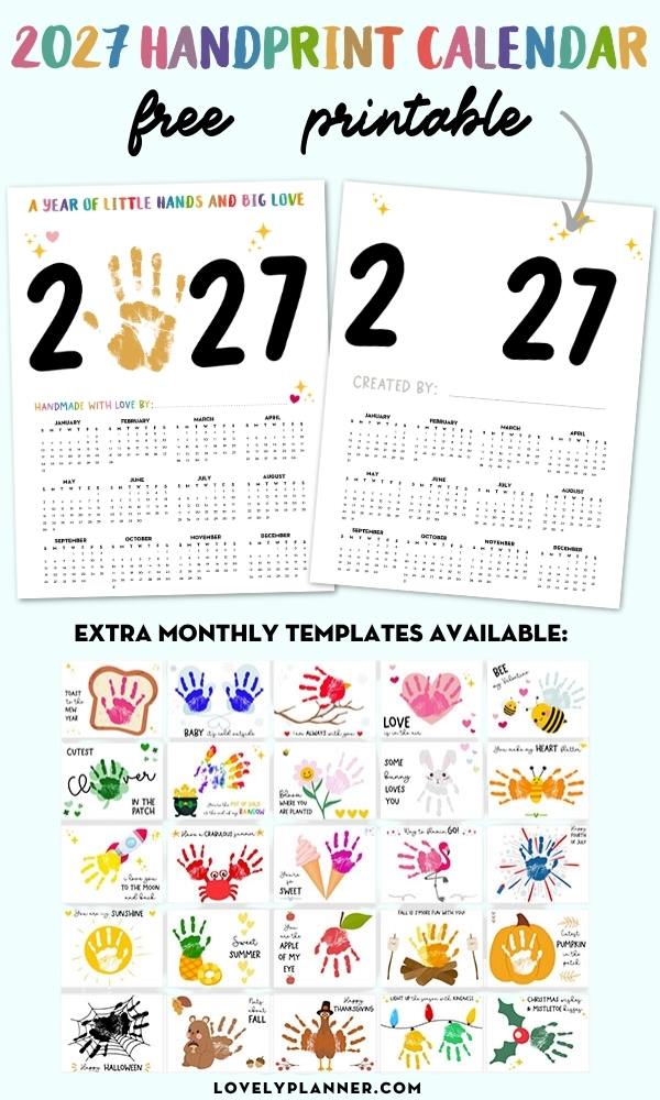 Handprint Calendar 2027