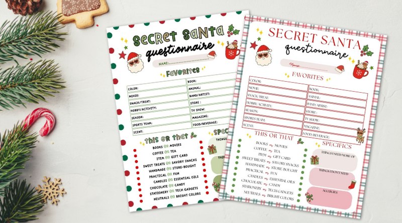 free-printable-secret-santa-questionnaires-10-fun-christmas-gift-exchange-templates-lovely-planner for Free Printable Christmas Gift Exchange Secret Santa Sign Up Sheet Free Printable Secret Santa Questionnaires: 10 Fun Christmas Gift Exchange Templates - Lovely Planner for Free Printable Christmas Gift Exchange Secret Santa Sign Up Sheet