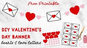 Free Printable Valentine's Day Banner