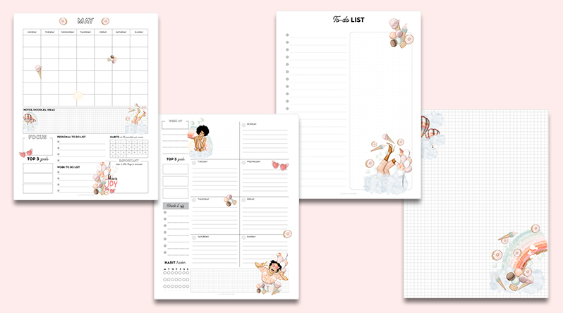 Free Printable Planner Pack May