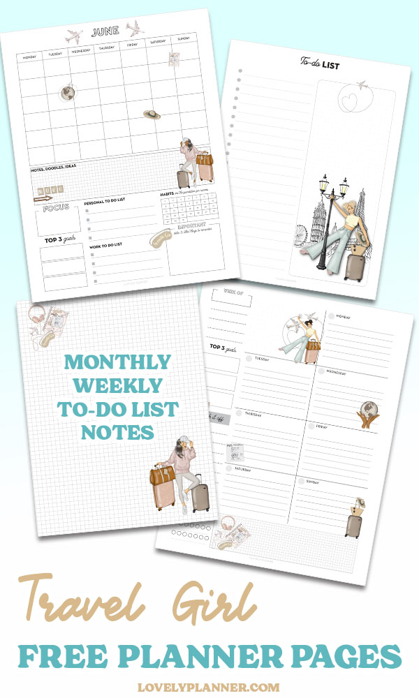 Free Printable Travel Planner